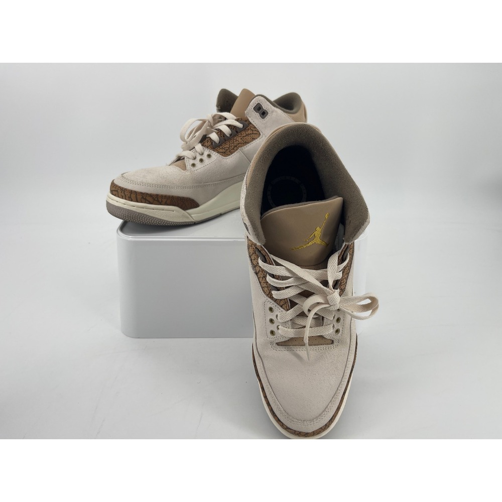 Jordan Air Jordan 3 Retro 11 Palomino Brown Gold CT8532-102 Excellent